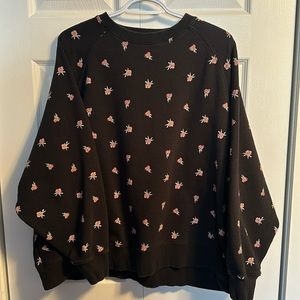Brunette the Label x The Birds Papaya Sweatshirt